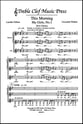 This Morning SSA choral sheet music cover